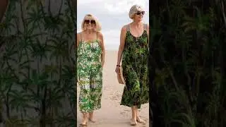 OUTFITS PARA EL CALORCITO/MODA PARA MUJER  DE 55 Y M&Aacute;S