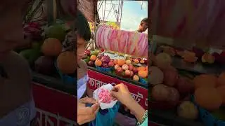 Mixed fruit icecream #video #icecream #mixedfruits #streetfood