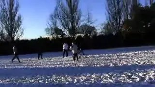 Sabeel Retreat End of Match - IN THE SNOW