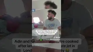 Adin Ross Forgets To Bring Security To London, Kyle From Nelk Is Flabbergasted #nelk #adinross #live