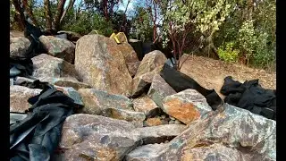 Building a 15' Waterfall on Slug Gulch Rd.