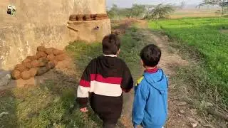 Village Adventure with AMS Kids! 🌾🐄 A Day in the Real Village Life | Vlog # 12