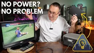 TV in a Blackout? This Portable Power Hack WORKS