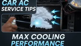 Car ac basic service for max cooling performance