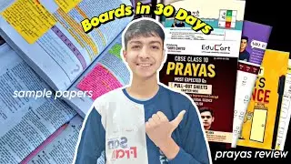CBSE Class 10 Boards in 30 Days ✨| Sample Papers, Stress & Tests