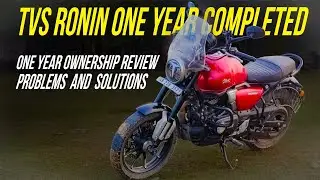 TVS Ronin One Year Completed, One Year Ownership Review Problems And Solutions | tvs ronin 225