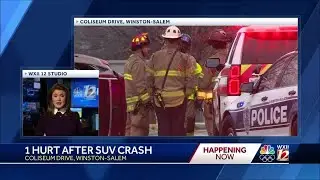 Crash with injuries reported on Coliseum Drive in Winston-Salem