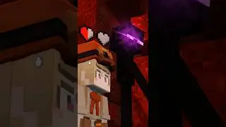 Enderman Encounter: Avoid Eye Contact..!😨/ Minecraft Animation