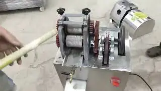 Sugarcane Juice Machine / Full Details How to Operate Sugarcane Machine