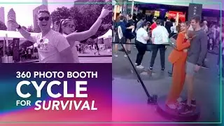 📢 360 Photo Booth | Cycle for Survival Fundraiser ✅
