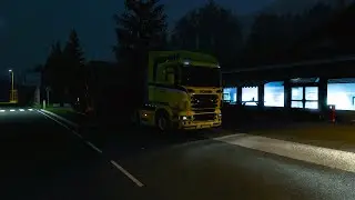 Night Journey Through the Mountains - Scania R730 Series |Euro Truck Simulator 2