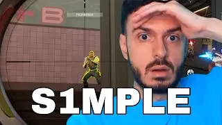S1MPLE NEEDS TO BE STOPPED | Tarik Reacts to S1mple Destroying Kids in Valorant on 100 fps
