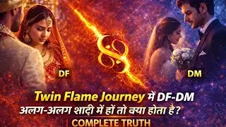 Twin Flame Journey में DF-DM अलग-अलग शादी में हों तो क्या होता है? | Complete Truth🟡#TwinFlames 
