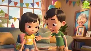 Chia Sẻ Niềm Vui | Sharing Happiness | Kids Animation