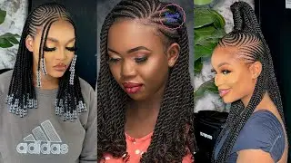 2024 Creative African Braiding Hair Hairstyles For Black Women   😍