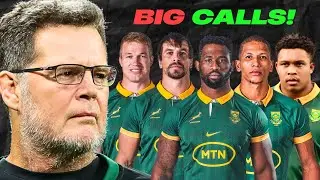 Рэсси назвал состав ноябрьского туристического состава Springbok!