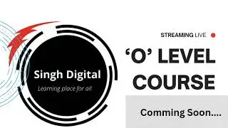 O Level Course From Zero 🔥 Govt Computer Course | Singh Digital 2026