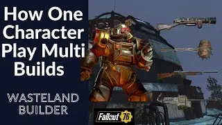 One Fallout 76 char plays multiple builds, heavy gunner, shotgunner, melee and amateur commandos!