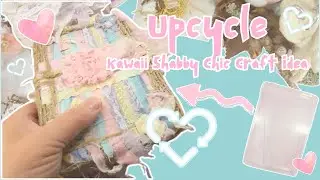 💗UPCYCLED Kawaii Shabby Chic Storage Box Craft #craftsdiy #crafttutorial #howto #upcycle #reuseideas