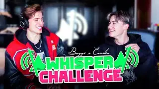 WHISPER CHALLENGE CON EMILIO MARTINEZ🤫COMEMOS COMIDA DE PERRO🤮