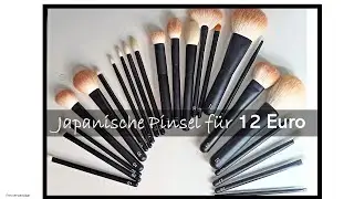 Japanische handgemachte Pinsel zum Drugstore Preis? Taugen die was?  – DR. Bärbel Schäfer