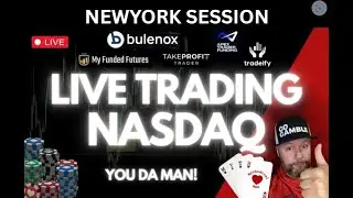 TRADING NASDAQ FUTURES LIVE!