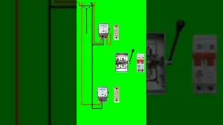 2_phase_line_manul_changover_switch_connection /#shorts #e-repairhelp