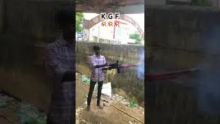 KGF Monster Machine Gun-Diwali special💥🔥||#diwali #kgf #crackers  #shorts #viralvideo #trending #