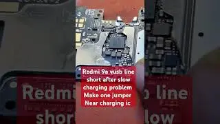 Redmi 9a charging slow problem #smartphone #mobilerepaire #mobilerepairsolution #virelvideo #repair