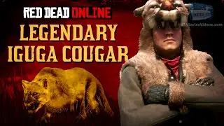 Red Dead Online - Legendary Iguga Cougar Location [Animal Field Guide]