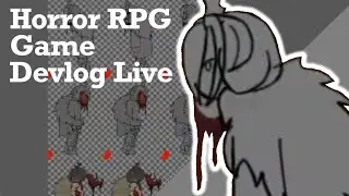 RPG Maker Horror Game Dev Progress - Character Sprite