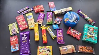 Lots of candies, surprise toys, chocolate opening video, lots of chocolates,Cadbury celebration