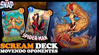 SCREAM DECK | MARVEL SNAP | MOVENDO CARTAS INIMIGAS [PT/BR]