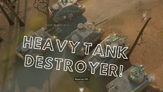 Heavy Tank Destroyer in ACTION (HTD) - Foxhole