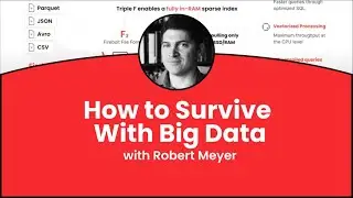 How to Survive Ad Hoc and Interactive Analytics With Big Data❓