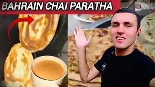 Bahrain Chai Paratha / lacha Paratha / Cheese Paratha/ Habibi culture 😘 Bahrain Food 🥝Funny Vlogs😁🤣🤣