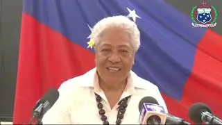 Caretaker PM, Hon Fiame Naomi Mata'afa Press Conference, 09 SEP 2025
