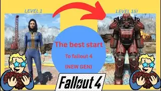 Fallout 4 - The best start ( level 1 to level 15 in under an hour. Power armor, weapons, caps, etc)