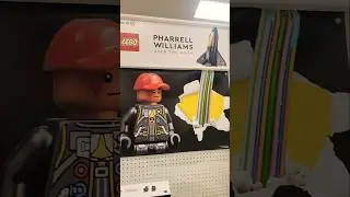 Pharrell Williams over the moon lego set! #targetvideo #lego #ytshorts #lego