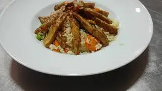 rizoto pule soja sos