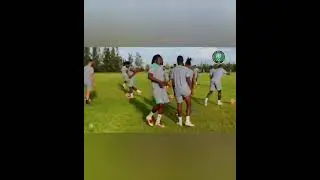 Super Eagles first-ever training session under Eric Chelle