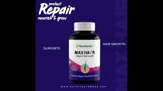 Max Hair | Nutrifactor UAE | Teaser Video