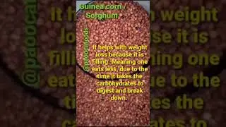 Benefits of Guinea corn