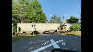 Housatonic Railroad at School Street Crossing Ashley Falls, MA