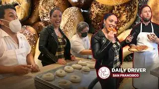 Cecilia Tries Milking Goats and Making Bagels From Scratch 🥯 | Check, Please! Bay Area