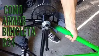 🚲 CÓMO ARMAR Una Biela De Bicicleta Antigua ✔