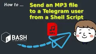 How to send an MP3 file to a Telegram user from a shell script
