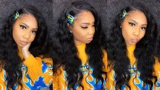 WOWZERS!| Bobbi Boss Miss Origin 13X6 Human Hair Blend Lace Frontal Wig - Body Wave 26