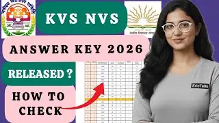 kvs nvs answer key 2026 | kvs nvs solution key 2026 