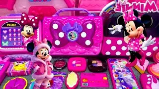 Ultimate ASMR Disney Mickey Minnie Mouse Relaxation Unboxing | Minnie Makeup TOY PLAYSET ASMR